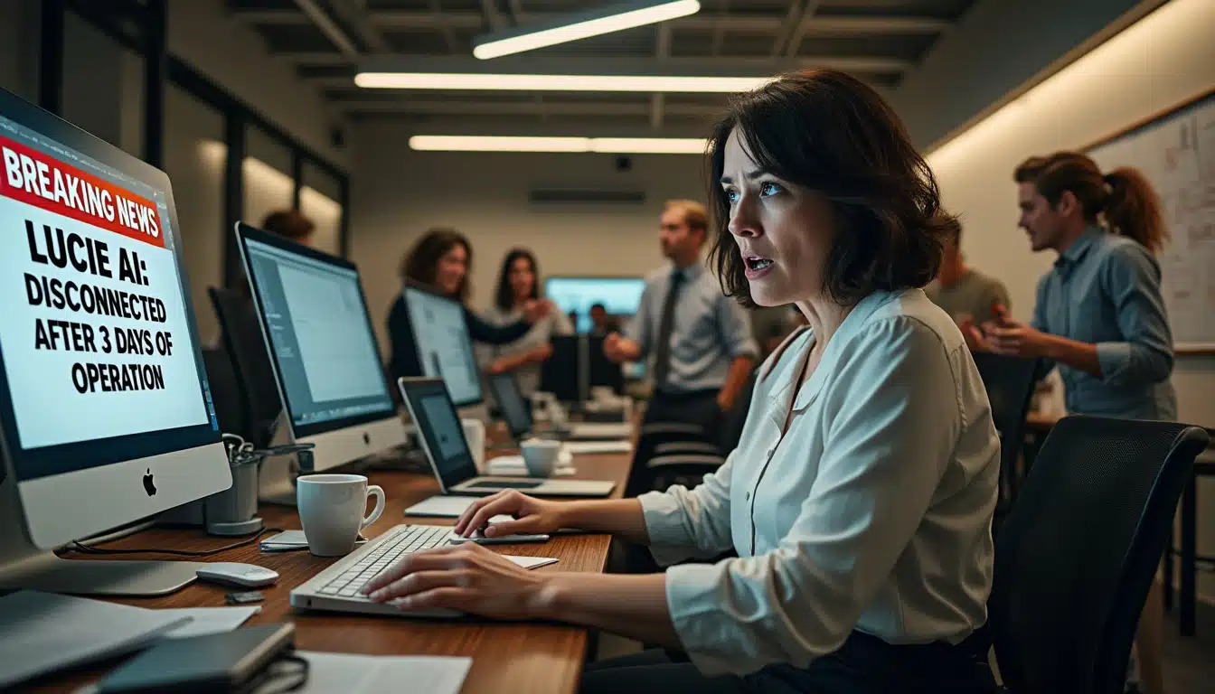 découvrez le scandale autour de lucie, l'intelligence artificielle française qui a été déconnectée en trois jours. un coup de poing inattendu pour les équipes : plongez dans cette affaire intrigante et ses répercussions sur le monde de la technologie.