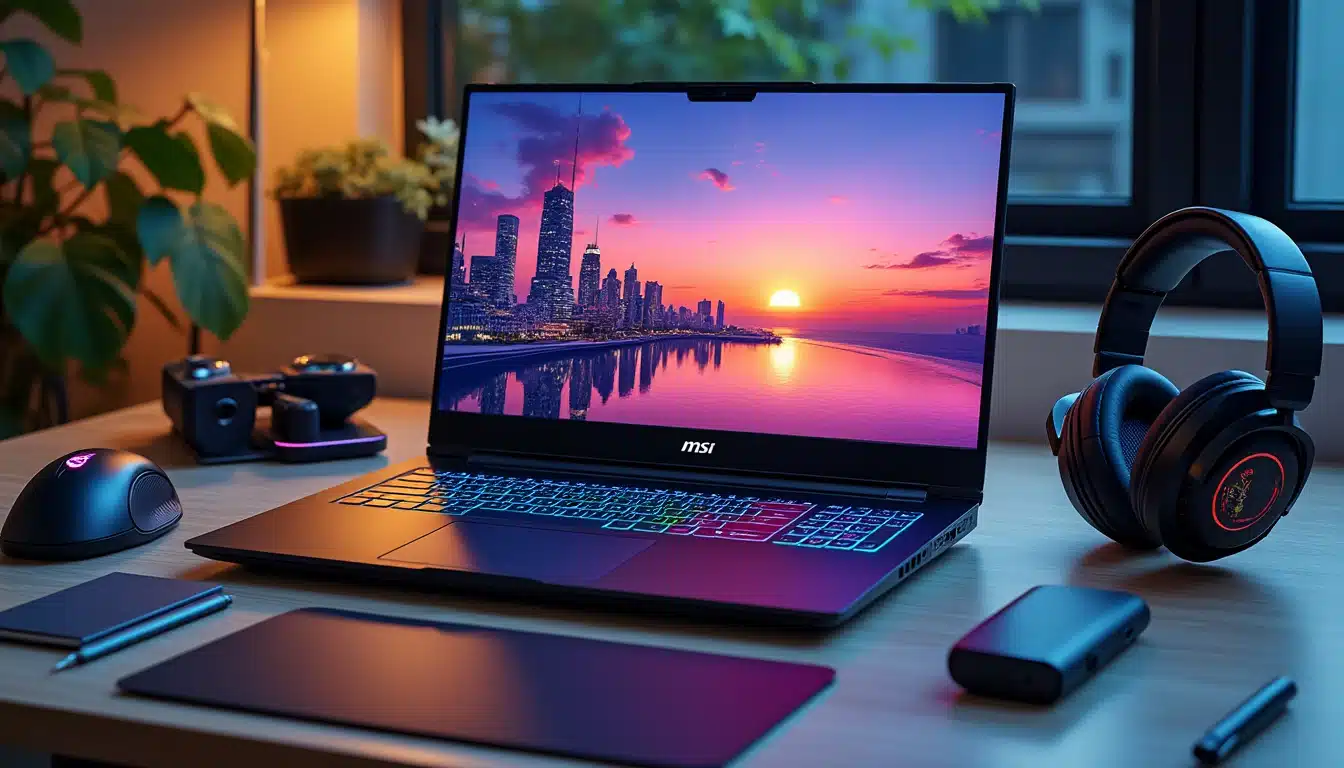 explorez la nouvelle gamme de pc portables msi, puissamment équipés de la technologie rtx 50 et de magnifiques écrans mini-led, parfaits pour les gamers et les créateurs. plongez dans une expérience visuelle exceptionnelle et des performances inégalées.