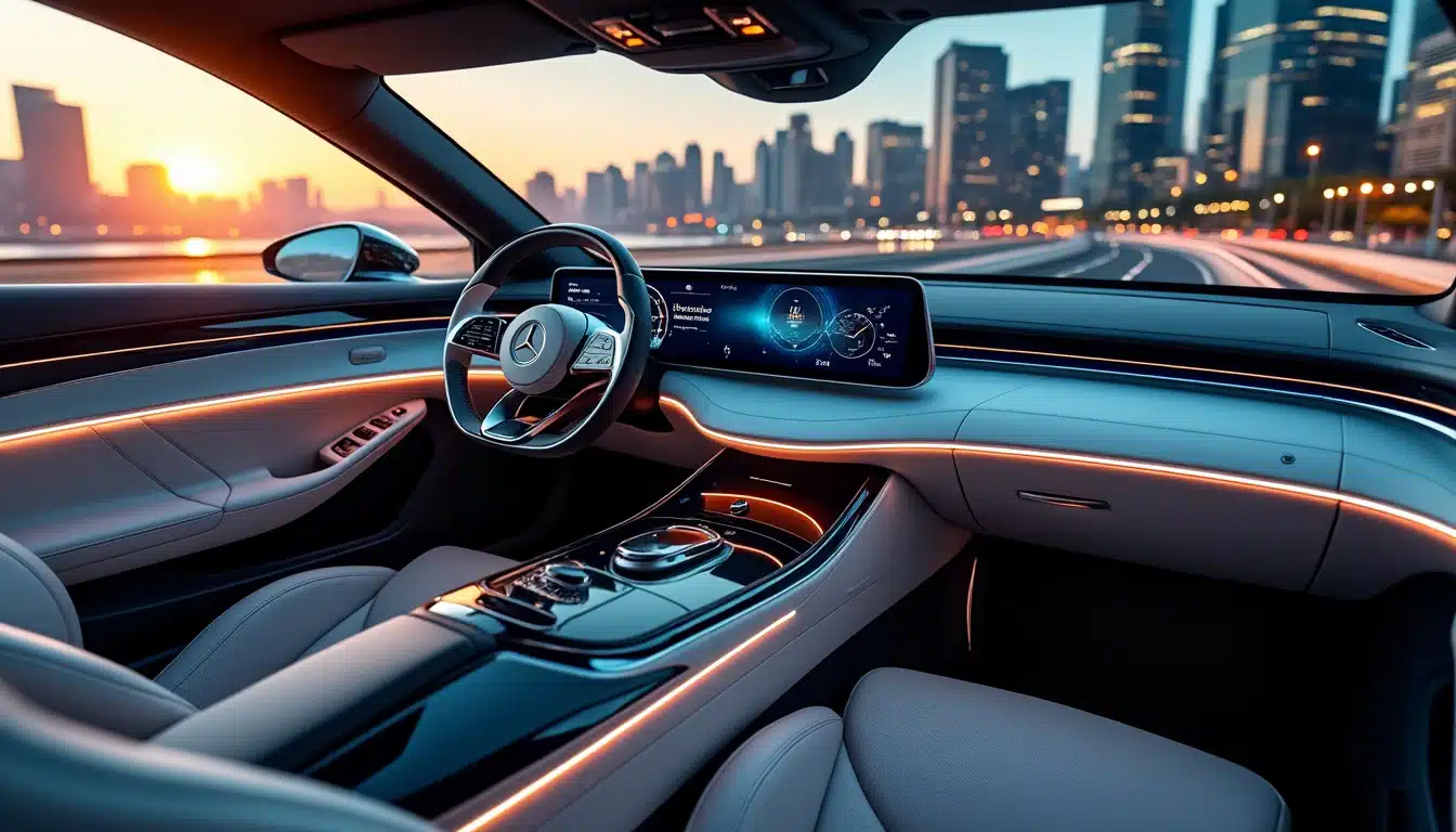 découvrez les secrets du luxe dans les voitures électriques mercedes-benz. plongez dans l'univers innovant et raffiné de la marque, où performance, technologie et confort s'allient pour offrir une expérience de conduite inégalée.