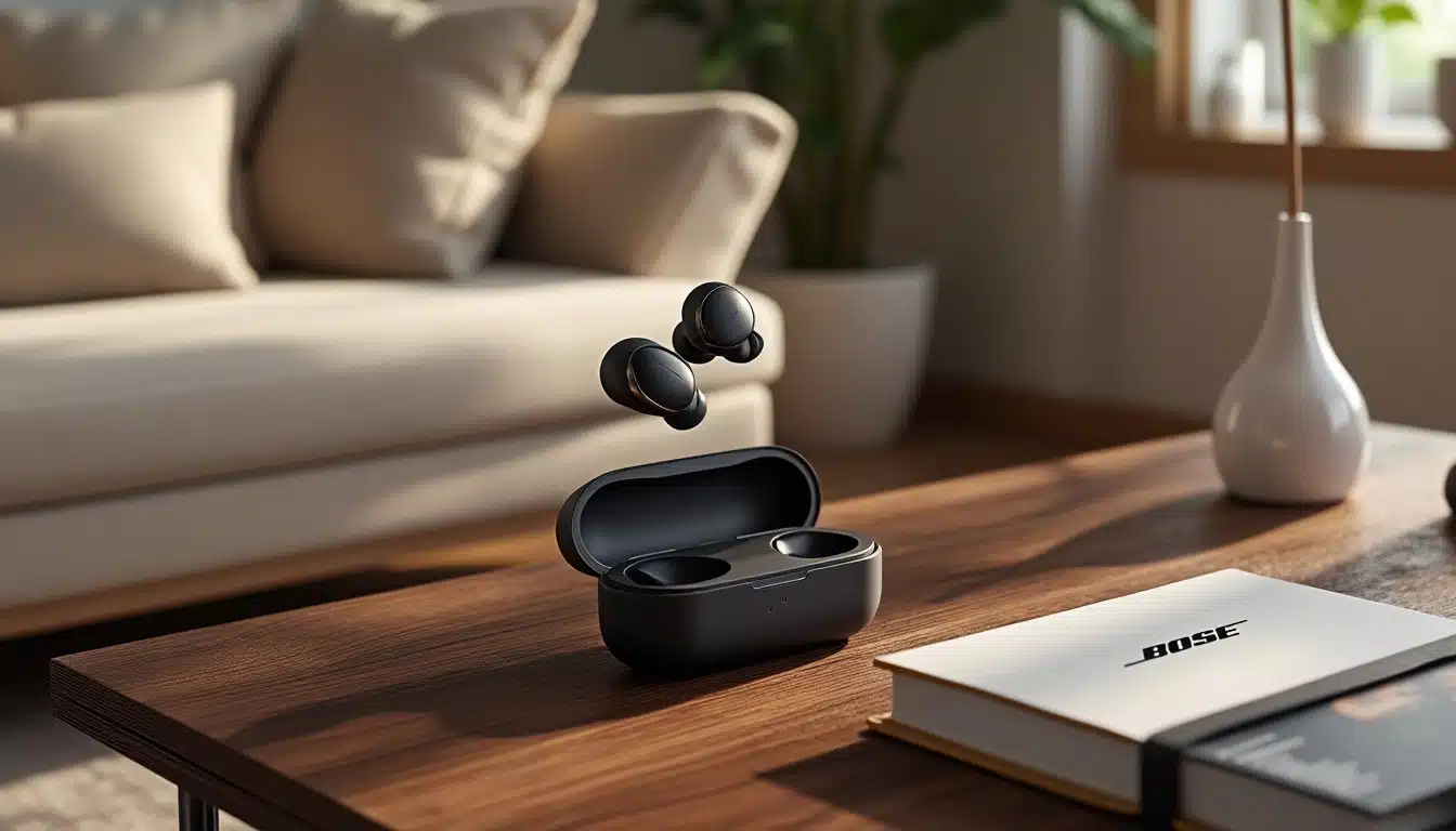 profitez d'une offre exceptionnelle avec les écouteurs bose qc ultra à moitié prix ! ces écouteurs true wireless, notés 8/10, allient confort, qualité sonore et technologies avancées. ne manquez pas cette occasion rare d'améliorer votre expérience auditive.